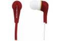 Esperanza Stereo Earphones Lollipop Red