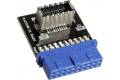 Raijintek USB 3.0 20 Pin to USB Mini 20 Pin Frontpanel USB Typ C Adapter