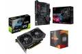 ASUS Geforce RTX 3060 Dual OC V2 (LHR) + ASUS ROG STRIX B550-F GAMING + AMD Ryzen 5 5600X