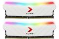 PNY Technologies XLR8 Gaming 16GB(2x8GB) EPIC-X RGB 3200MHz Desktop Memory,White