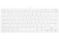 Macally Compact USB Wired Keyboard for Mac and PC