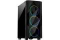 Inter-Tech A-3401 Chevron Tower Black