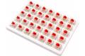 Keychron Cherry Mx Rgb Red Switch Set 35-pack Tastaturkontakt