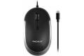 USB-C Optical Quiet Click Mouse for Mac/PC in Black & Aluminum Gray