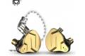 KZ Acoustics ZSN Pro X med mikrofon. Gyldne in-ear hovedtelefoner 3,5mm
