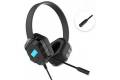Gumdrop DropTech B1 Headsets - Stereo - Mini-phone - Wired - Over-the-head - Binaural - Circumaural - 6 ft Cable - Black