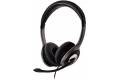 V7 HU521-2EP headphones/ Wired Head-band Office/Call center Bla