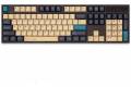 ZZL Computer Keyboard Retro Look Mechanical Gaming Keyboard PBT Keycap Cherry MX Red Switch Wired Keyboard White LED Backlit Keys Gifts (Color: 2)