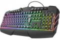 Trust GXT 881 Odyss Gaming Tastatur (sort)