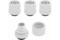 Corsair Hydro X Series XF Softtubing Fitting 10/13mm White Prosessor-kjøler
