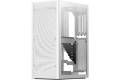 SSUPD Meshlicious Mini-ITX Small Form Factor (SFF) Case - One Tempered Glass Side Panel & One Mesh Side Panel with PCIe 3.0 Riser Cable - White.