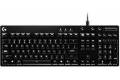 Logitech G610 Orion Blue Wired Gaming Mechanical Keyboard Monochrome Backlight Blue Switches - Black