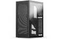 SSUPD Meshlicious Mini-ITX Small Form Factor (SFF) Case - One Tempered Glass Side Panel & One Mesh Side Panel with PCIe 3.0 Riser Cable - Black.