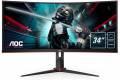 Aoc Gaming Cu34g2/bk 34" Wqhd Va 21:9 Curved 3440 X 1440