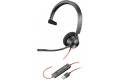 POLY 3310 Wired Head-band Calls/Music USB Type-A Black