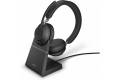 Jabra Evolve2 65 USB-A Black MS Chrg stand Stereo