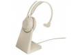 Jabra Evolve2 65 Med Ladestander Usb Type-c Beige Microsoft Teams
