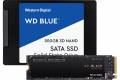 WD Blue 2,5" 500GB SSD & WD Black SN750 500GB NVMe SSD-lagring