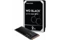 WD Black 3.5 4 TB hårddisk & WD Black SN750 1 TB NVMe -lagring