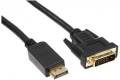 iiglo DisplayPort till DVI-kabel 1m