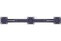 Multibrackets M Public Display Stand Triple Screen Mount 10"-24" Black