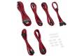 CableMod C-Series AXi, HXi, TX/CX/CS-M & RM ModFlex Essentials Cable Kit - rot