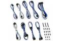 CableMod Classic ModMesh RT-Series Cable Kit ASUS ROG / Seasonic - weiß/blau