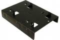 "Inter-Tech 88885232 drive bay panel 2x 2,5"" Kantpanel Sort
