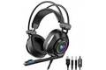 AULA S600 Professional Wired Lightweight Noise Canceling Over-Ear PC Gaming Headphones with 360 Degree Rotation Omnidirectional Mic.