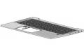 HP I SPS-TOP COVER W/ KBD CP+PS BL NOR