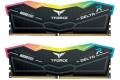 Team T-Force Delta RGB 32GB (2 x 16GB) DDR5 5200 (PC5 41600) Intel XMP 3.0 Desktop Memory Model FF3D532G5200HC40CDC01