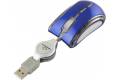 Esperanza Celanco 3D Wired Optical Mouse USB Retractable Cable Blue