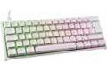 Ducky One 2 Mini RGB CHERRY MX RGB Speed-Silver USB Deutsch weiß (kabelgebunden)