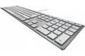 CHERRY KC 6000 Slim USB AZERTY Fransk Silver