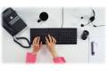 CHERRY STREAM keyboard USB QWERTY Spanish Black