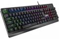 Inter-Tech NK-2000ME keyboard USB QWERTZ Black