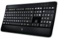 Logitech K800 2.4 GHz Deutsch (CH) schwarz (kabellos)