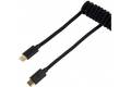 Keychron Coiled Aviator Cable Black