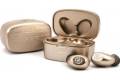 Guess GUTWSJL4GGO TWS Bluetooth headphones + docking station gold/gold 4G