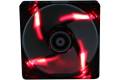 BitFenix Spectre LED rot 140x140x25mm 800-1000 U/min 18 dB(A) schwarz/transparent