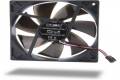 NoiseBlocker BlackSilent Pro PC-kabinet-blæser Sort (B x H x T) 120 x 120 x 25 mm