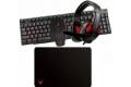 VARR VARR GAMING 4IN1 SET 01 (MOUSE/MOUSEPAD/HEADSET/KEYBOARD) SQUAD [45259]