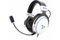 Pixminds HP-52 Over Ear-hörlurar med trådbundet spelstereo vit volymkontroll