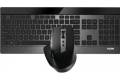 Tastatur + mus Rapoo RAPOO RAPOO WIRELESS SET MULTI-MODE 9900M BLACK UI