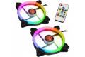 Raijintek IRIS 14 Rainbow RGB LED fans
