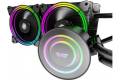 AiO Darkflash RGB computer water cooling (2x 120x120) black