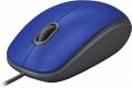 Logitech M110 Silent mus med ledning (blå)