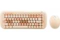Wireless keyboard + mouse set MOFII Candy 2.4G (beige)