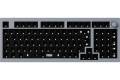 Keychron Q5 Knob Barebone Silver Grey Kablet Nordisk Tastatur