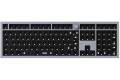 Keychron Q6 Knob Barebone Silver Grey Kablet Nordisk Tastatur